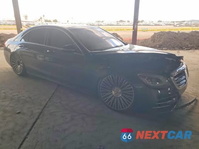 Czwarte zdjęcie samochodu z boku: 2018 MERCEDES-BENZ S 450 VIN:WDDUG6GB3JA345757 - miniatura