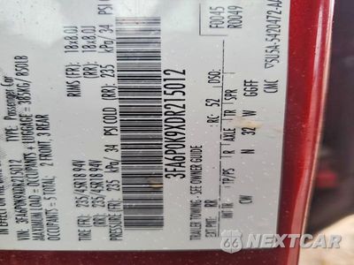 Zdjęcie 13 z 13 samochodu: 2013 FORD FUSION TITANIUM VIN:3FA6P0K9XDR215012 - miniatura