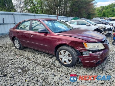 Czwarte zdjęcie samochodu z boku: 2009 HYUNDAI SONATA GLS VIN:5NPET46C19H491068 - miniatura
