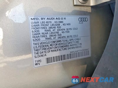 Zdjęcie 13 z 13 samochodu: 2017 AUDI Q7 PREMIUM PLUS VIN:WA1LAAF77HD008647 - miniatura