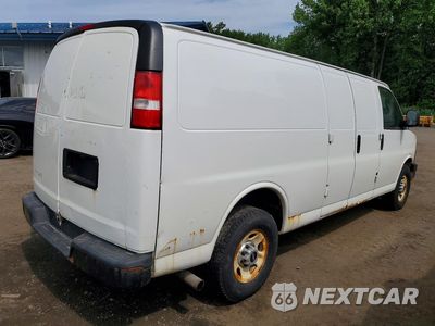 Trzecie zdjęcie samochodu z tyłu: 2017 GMC SAVANA G2500 VIN:1GTW7BFF8H1909557 - miniatura