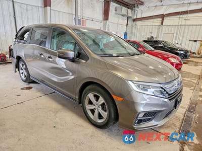 Czwarte zdjęcie samochodu z boku: 2019 HONDA ODYSSEY EXL VIN:5FNRL6H70KB034608 - miniatura