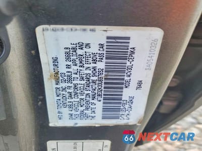 Zdjęcie 12 z 12 samochodu: 2003 TOYOTA CAMRY LE VIN:4T1BE32K33U697652 - miniatura