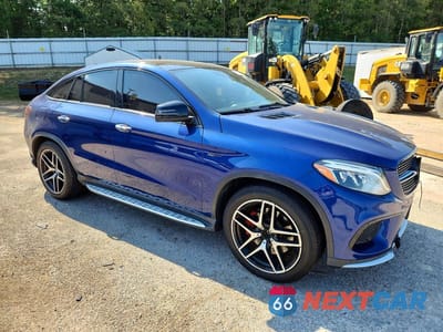 Czwarte zdjęcie samochodu z boku: 2017 MERCEDES-BENZ GLE COUPE 43 AMG VIN:4JGED6EB6HA062138 - miniatura