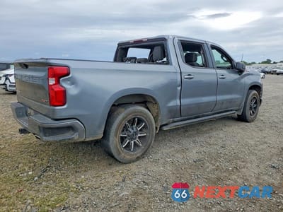 Trzecie zdjęcie samochodu z tyłu: 2019 CHEVROLET SILVERADO K1500 RST VIN:1GCUYEED9KZ391442 - miniatura