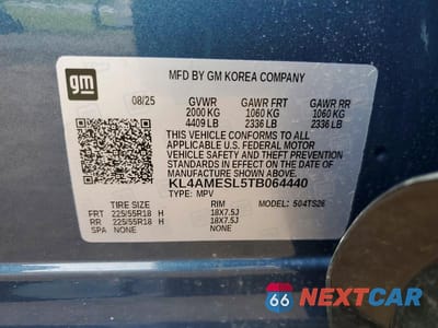 Zdjęcie 13 z 13 samochodu: 2026 BUICK ENCORE GX SPORT TOURING VIN:KL4AMESL5TB064440 - miniatura