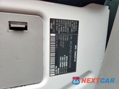 Zdjęcie 13 z 13 samochodu: 2014 MERCEDES-BENZ SPRINTER 2500 VIN:WD3PE8DC2E5923930 - miniatura