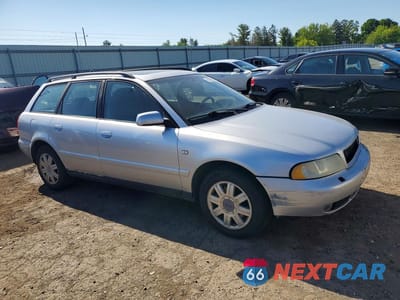 Czwarte zdjęcie samochodu z boku: 2001 AUDI A4 1.8T AVANT QUATTRO VIN:WAUKC68DX1A123341 - miniatura