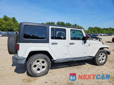Trzecie zdjęcie samochodu z tyłu: 2015 JEEP WRANGLER UNLIMITED SAHARA VIN:1C4BJWEG0FL685882 - miniatura