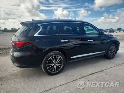 Trzecie zdjęcie samochodu z tyłu: 2017 INFINITI QX60 BASE VIN:5N1DL0MN4HC547082 - miniatura