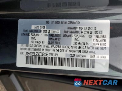Zdjęcie 14 z 14 samochodu: 2025 MAZDA CX-5 SELECT VIN:JM3KFBBL2S0638433 - miniatura