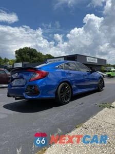 Czwarte zdjęcie samochodu z boku: 2020 HONDA CIVIC SI VIN:2HGFC1E59LH704811 - miniatura
