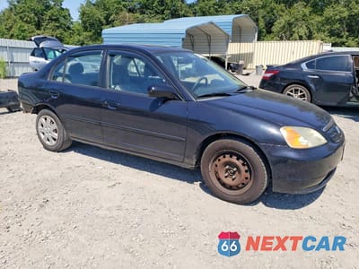 Czwarte zdjęcie samochodu z boku: 2003 HONDA CIVIC EX VIN:2HGES26703H530115 - miniatura