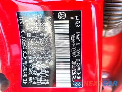 Zdjęcie 12 z 12 samochodu: 2011 TOYOTA PRIUS TWO VIN:JTDKN3DU1B1472682 - miniatura