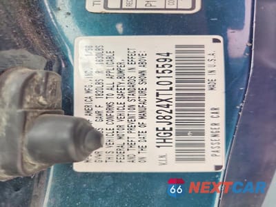 Zdjęcie 13 z 13 samochodu: 1996 HONDA CIVIC EX VIN:1HGEJ824XTL015594 - miniatura