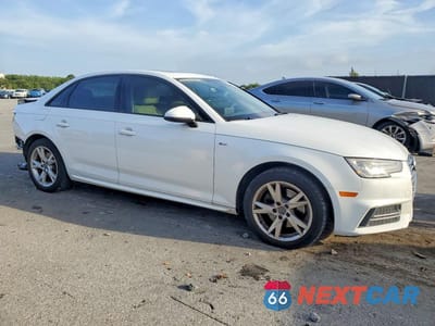 Czwarte zdjęcie samochodu z boku: 2018 AUDI A4 PREMIUM VIN:WAUKMAF47JA081133 - miniatura