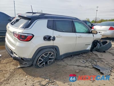 Trzecie zdjęcie samochodu z tyłu: 2017 JEEP COMPASS LIMITED VIN:3C4NJDCB7HT665080 - miniatura
