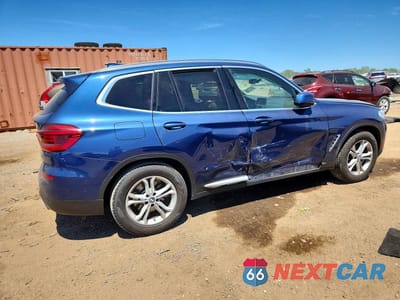Trzecie zdjęcie samochodu z tyłu: 2021 BMW X3 XDRIVE30I VIN:5UXTY5C02M9E87106 - miniatura