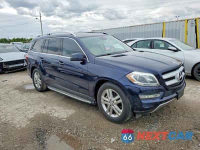 Czwarte zdjęcie samochodu z boku: 2014 MERCEDES-BENZ GL 450 4MATIC VIN:4JGDF7CE1EA410335 - miniatura