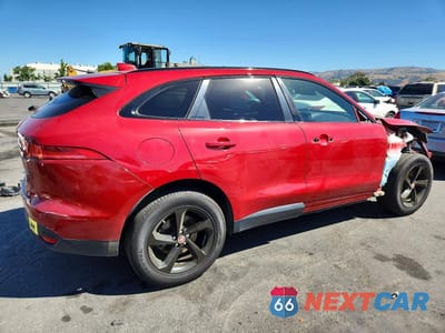 Trzecie zdjęcie samochodu z tyłu: 2017 JAGUAR F-PACE PREMIUM VIN:SADCJ2BV9HA069035 - miniatura