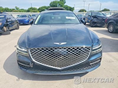 Piąte zdjęcie samochodu w środku: 2022 GENESIS G80 VIN:KMTGB4SC8NU095996 - miniatura