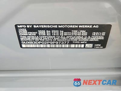 Zdjęcie 13 z 13 samochodu: 2023 BMW X3 M40I VIN:5UX83DP02P9P97377 - miniatura