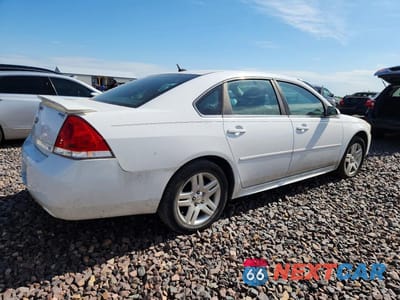 Trzecie zdjęcie samochodu z tyłu: 2012 CHEVROLET IMPALA LT VIN:2G1WG5E33C1165922 - miniatura