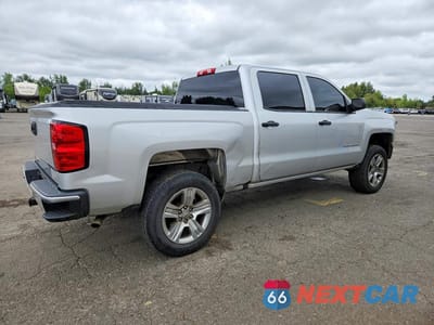 Trzecie zdjęcie samochodu z tyłu: 2018 CHEVROLET SILVERADO K1500 CUSTOM VIN:3GCUKPEC2JG210412 - miniatura