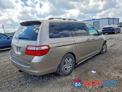Trzecie zdjęcie samochodu z tyłu: 2007 HONDA ODYSSEY EXL VIN:5FNRL38707B431421 - miniatura