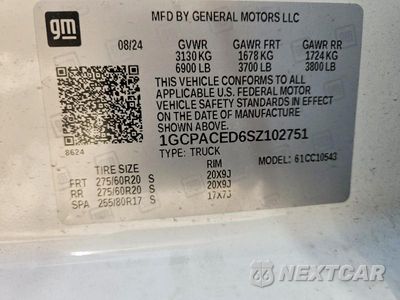 Zdjęcie 12 z 12 samochodu: 2025 CHEVROLET SILVERADO C1500 LT VIN:1GCPACED6SZ102751 - miniatura