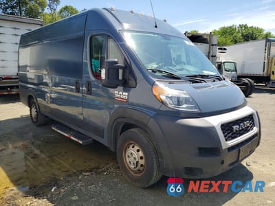 Czwarte zdjęcie samochodu z boku: 2020 RAM PROMASTER 3500 CARGO VIN:3C6URVJG4LE136652 - miniatura