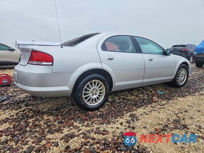 Trzecie zdjęcie samochodu z tyłu: 2004 CHRYSLER SEBRING LXI VIN:1C3EL56R74N249652 - miniatura