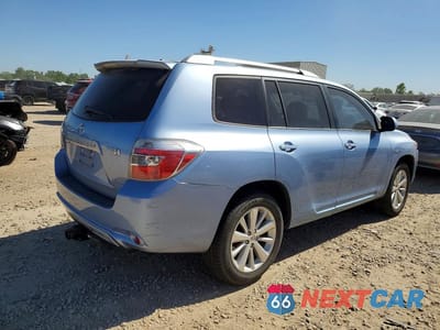 Trzecie zdjęcie samochodu z tyłu: 2009 TOYOTA HIGHLANDER HYBRID LIMITED VIN:JTEEW44A192026876 - miniatura