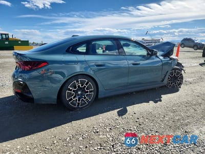 Trzecie zdjęcie samochodu z tyłu: 2025 BMW I4 XDRIVE 40 VIN:WBY43HD04SFU34048 - miniatura