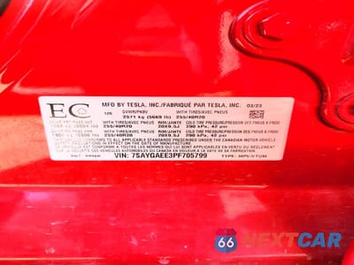 Zdjęcie 13 z 13 samochodu: 2023 TESLA MODEL Y VIN:7SAYGAEE3PF705799 - miniatura