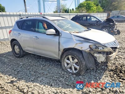 Czwarte zdjęcie samochodu z boku: 2009 NISSAN MURANO S VIN:JN8AZ18W79W129196 - miniatura
