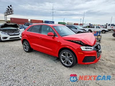 Czwarte zdjęcie samochodu z boku: 2016 AUDI Q3 PRESTIGE VIN:WA1GFCFS6GR008773 - miniatura