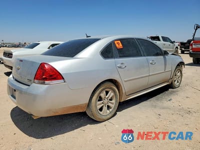 Trzecie zdjęcie samochodu z tyłu: 2013 CHEVROLET IMPALA LS VIN:2G1WF5E32D1130132 - miniatura