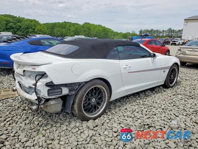 Trzecie zdjęcie samochodu z tyłu: 2015 CHEVROLET CAMARO LT VIN:2G1FF3D30F9272778 - miniatura