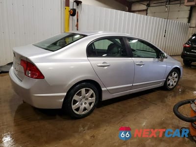 Trzecie zdjęcie samochodu z tyłu: 2006 HONDA CIVIC LX VIN:1HGFA16596L147734 - miniatura