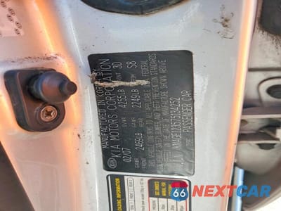 Zdjęcie 12 z 12 samochodu: 2007 KIA OPTIMA LX VIN:KNAGE123575134252 - miniatura