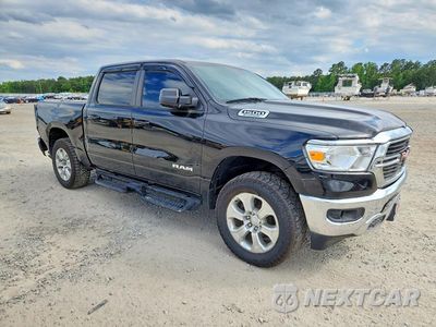 Czwarte zdjęcie samochodu z boku: 2021 RAM 1500 BIG HORN VIN:1C6RRFFGXMN605759 - miniatura