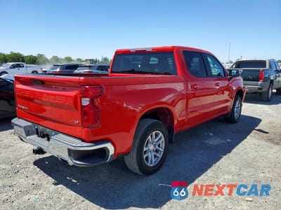 Trzecie zdjęcie samochodu z tyłu: 2019 CHEVROLET SILVERADO K1500 LT VIN:1GCUYDED1KZ150954 - miniatura