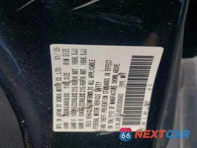 Zdjęcie 12 z 12 samochodu: 2005 HONDA CR-V LX VIN:JHLRD68555C006982 - miniatura