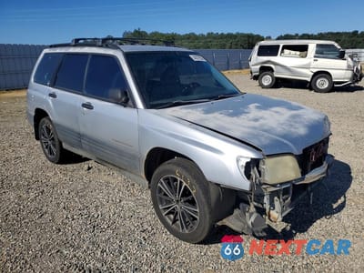 Czwarte zdjęcie samochodu z boku: 2002 SUBARU FORESTER L VIN:JF1SF63552G731010 - miniatura