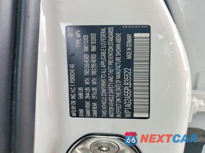 Zdjęcie 14 z 14 samochodu: 2023 PORSCHE MACAN S VIN:WP1AG2A55PLB35522 - miniatura