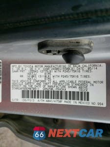 Zdjęcie 12 z 12 samochodu: 2014 TOYOTA TACOMA V6 VIN:3TMMU4FN5EM070811 - miniatura