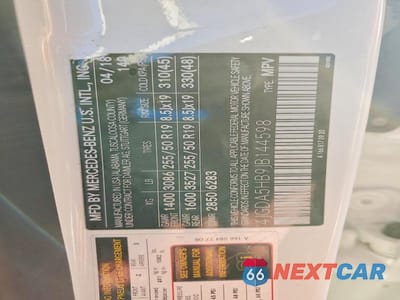 Zdjęcie 12 z 12 samochodu: 2018 MERCEDES-BENZ GLE 350 4MATIC VIN:4JGDA5HB9JB144598 - miniatura