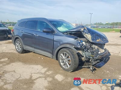 Czwarte zdjęcie samochodu z boku: 2017 HYUNDAI SANTA FE SE VIN:KM8SM4HF9HU181886 - miniatura