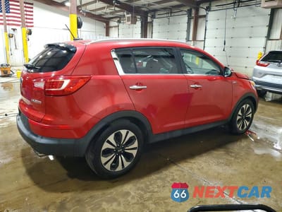 Trzecie zdjęcie samochodu z tyłu: 2013 KIA SPORTAGE SX VIN:KNDPCCA68D7388635 - miniatura